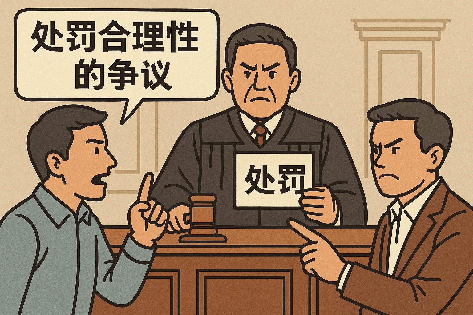 2. 处罚合理性的争议