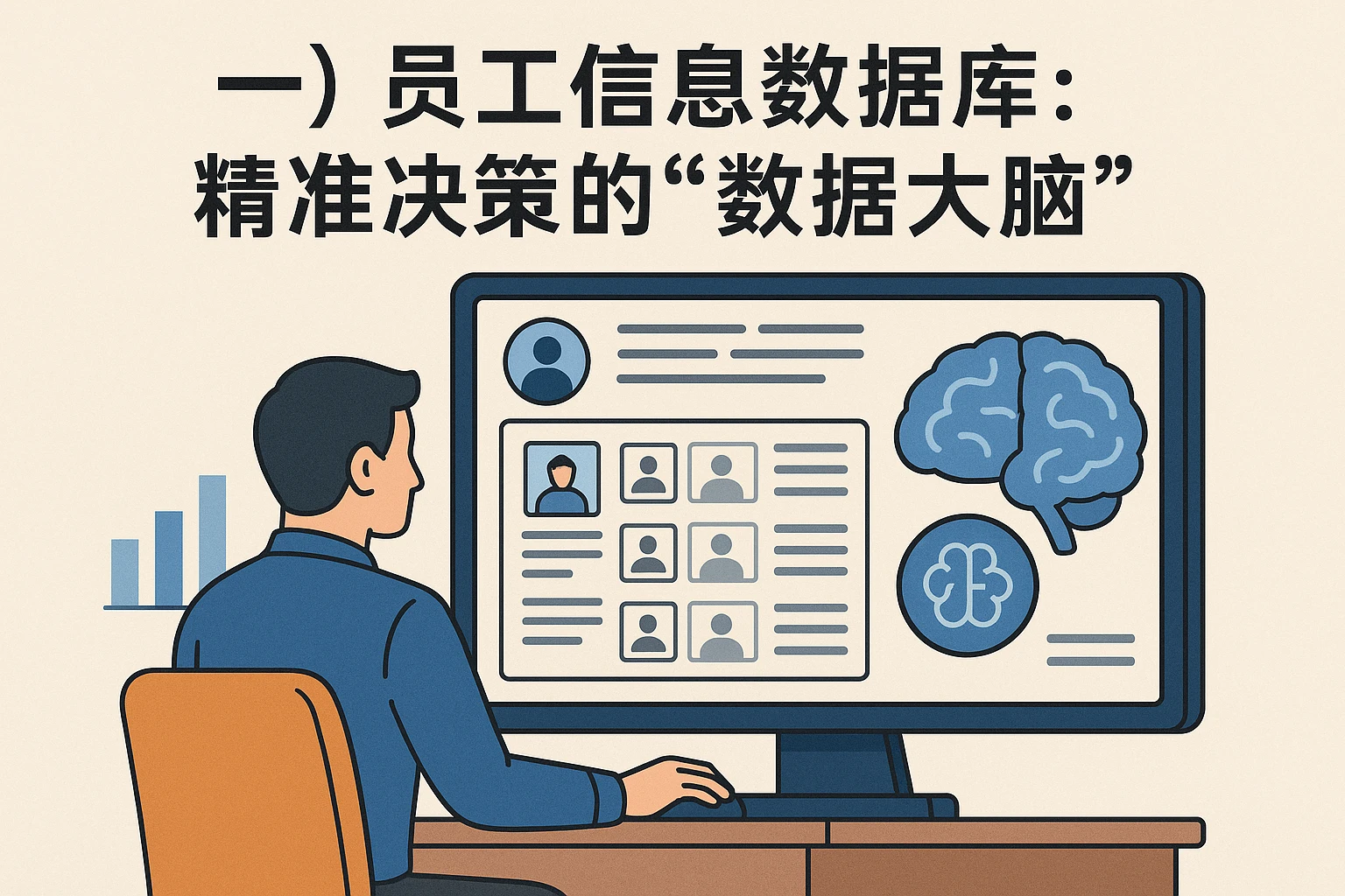 （一）员工信息数据库：精准决策的“数据大脑”