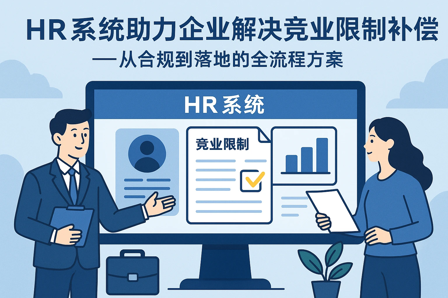 HR系统助力企业解决竞业限制补偿难题——从合规到落地的全流程方案