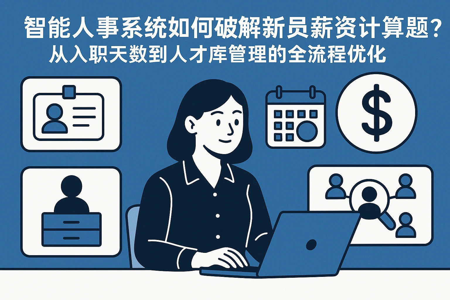 智能人事系统如何破解新员工薪资计算难题？从入职天数到人才库管理的全流程优化