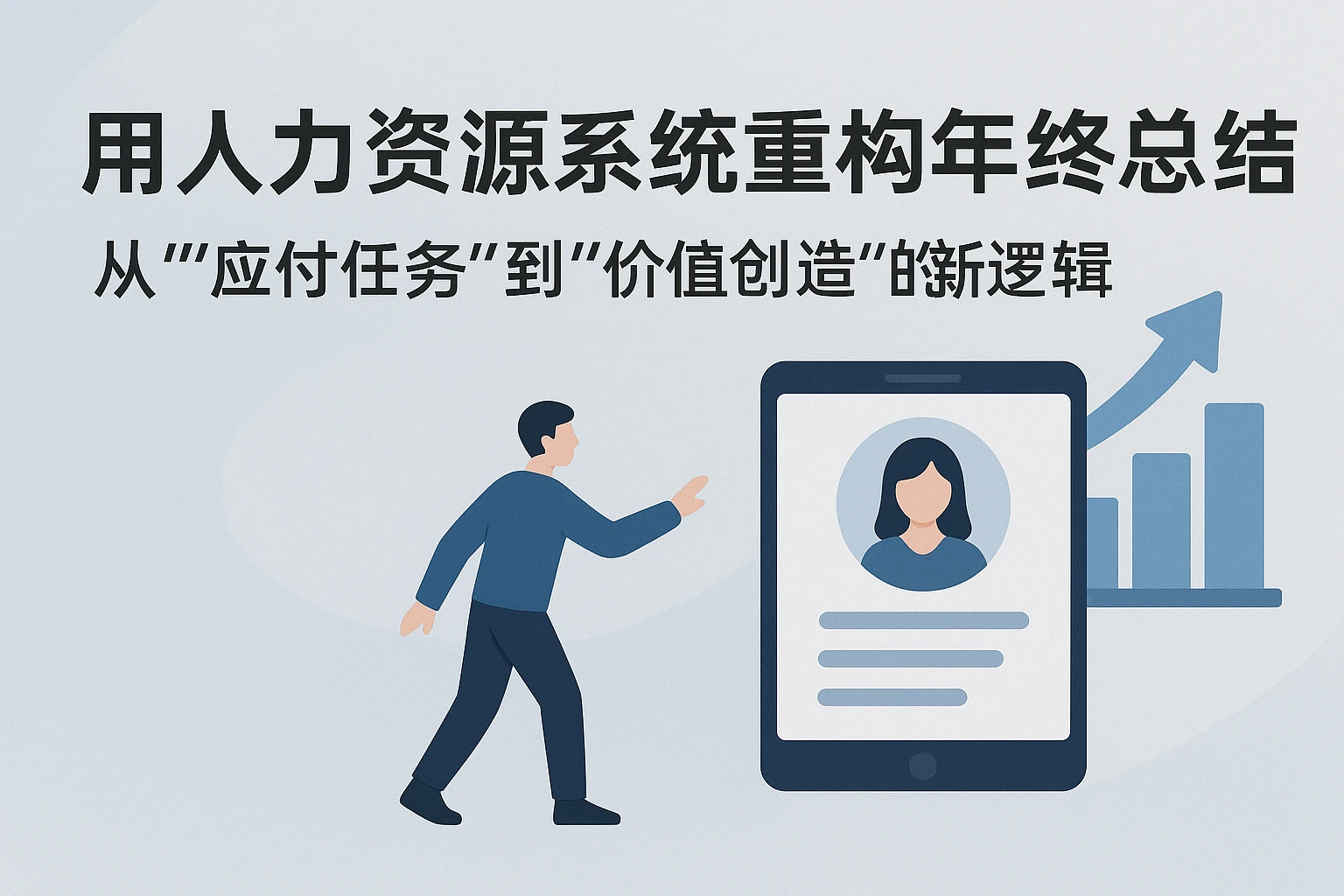 用人力资源系统重构年终总结：从“应付任务”到“价值创造”的新逻辑
