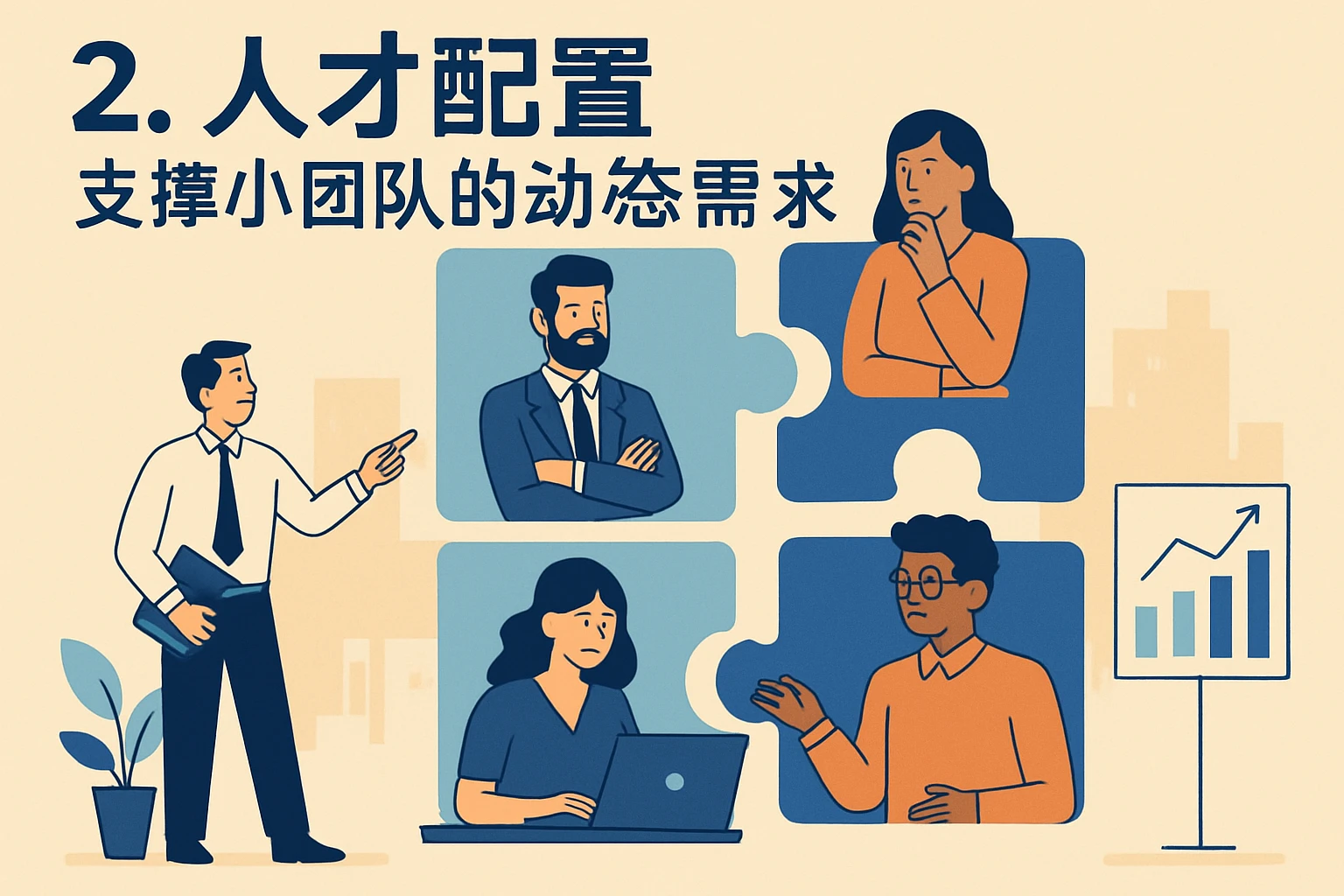 2. 人才配置：支撑小团队的动态需求