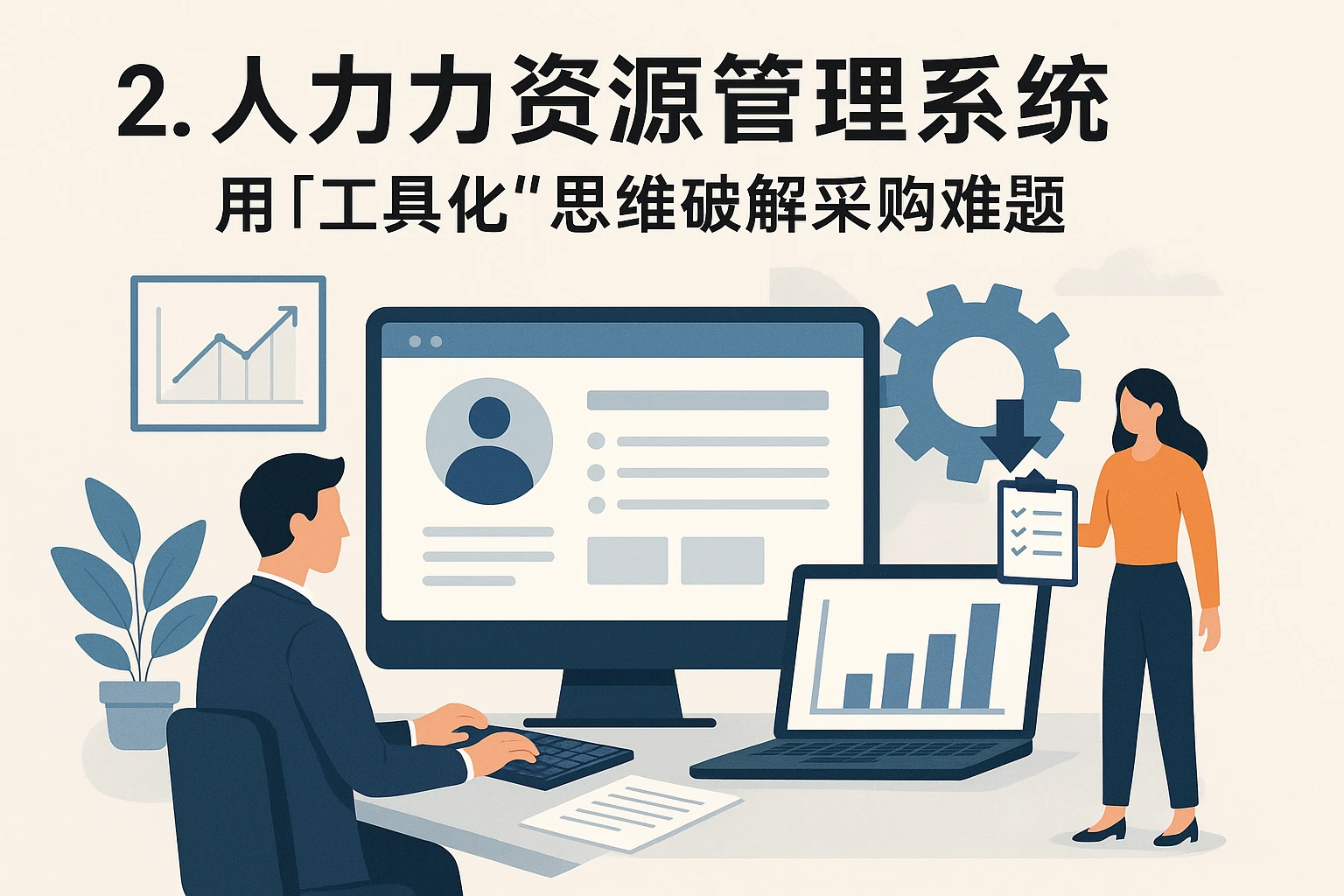 二、人力资源管理系统：用“工具化”思维破解采购难题