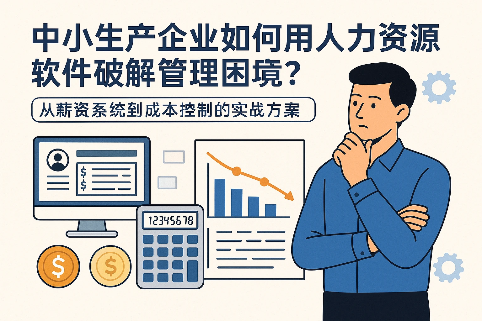 中小生产企业如何用人力资源软件破解管理困境？从薪资系统到成本控制的实战方案