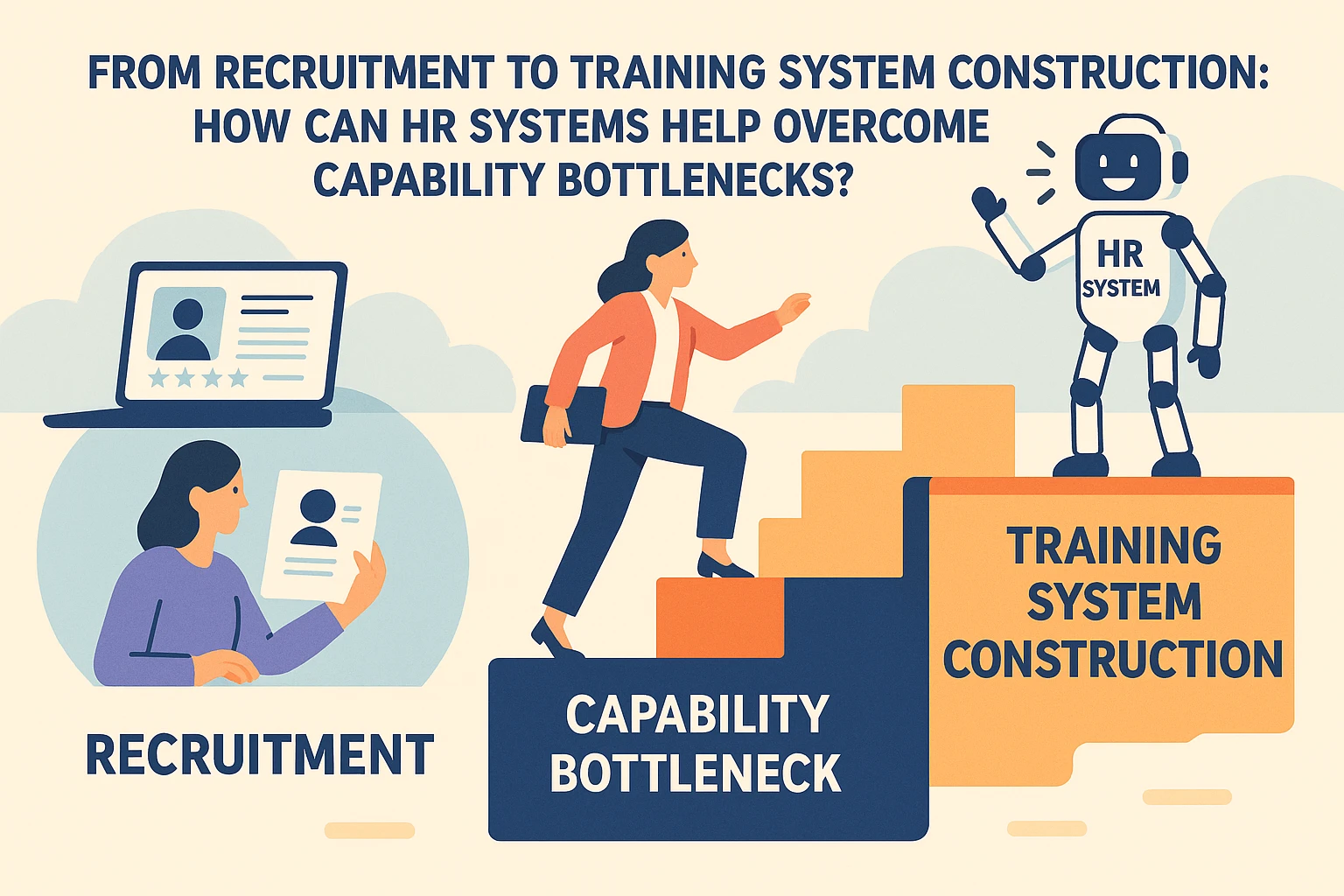 从招聘到培训体系建设:HR系统如何助力HR突破能力瓶颈?