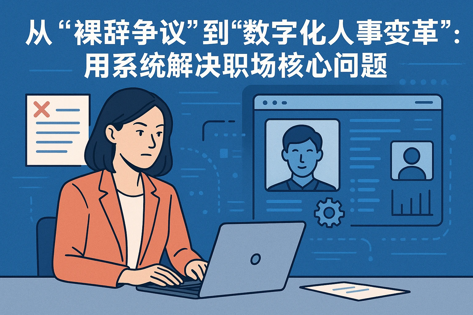 从“裸辞争议”到“数字化人事变革”：用系统解决职场核心问题