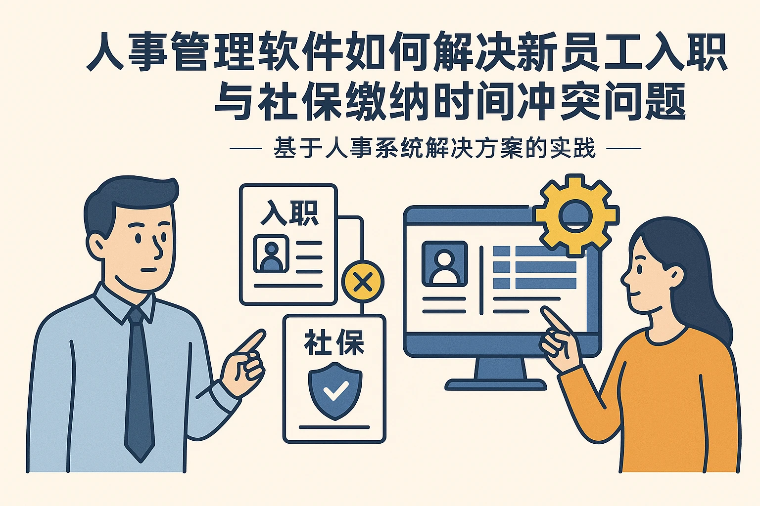 人事管理软件如何解决新员工入职与社保缴纳时间冲突问题——基于人事系统解决方案的实践