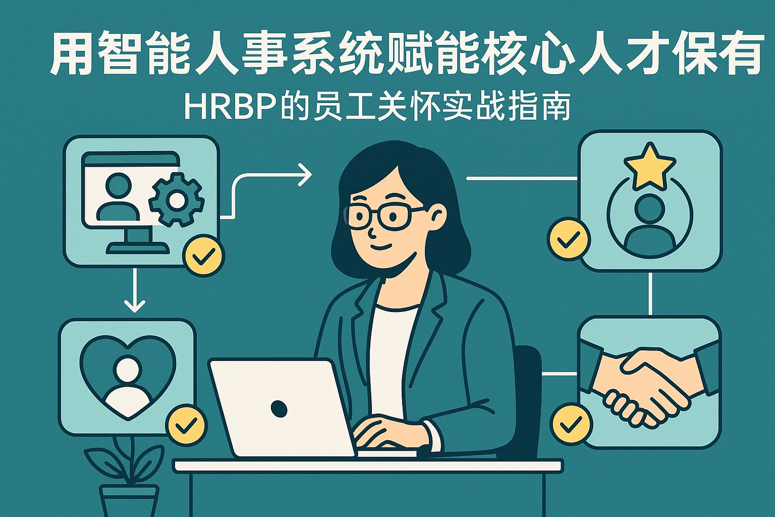 用智能人事系统赋能核心人才保有：HRBP的员工关怀实战指南