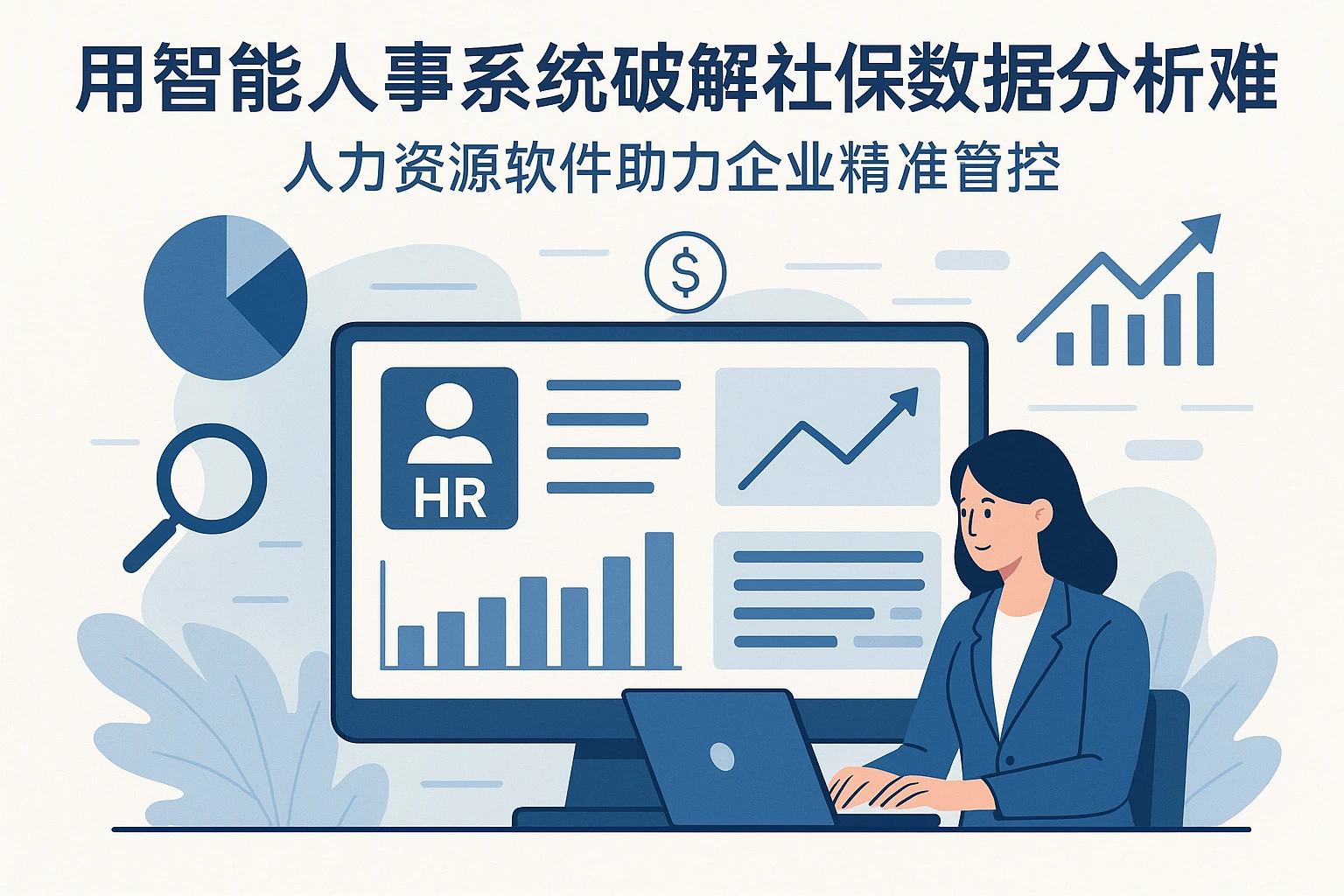 用智能人事系统破解社保数据分析难题——人力资源软件助力企业精准管控