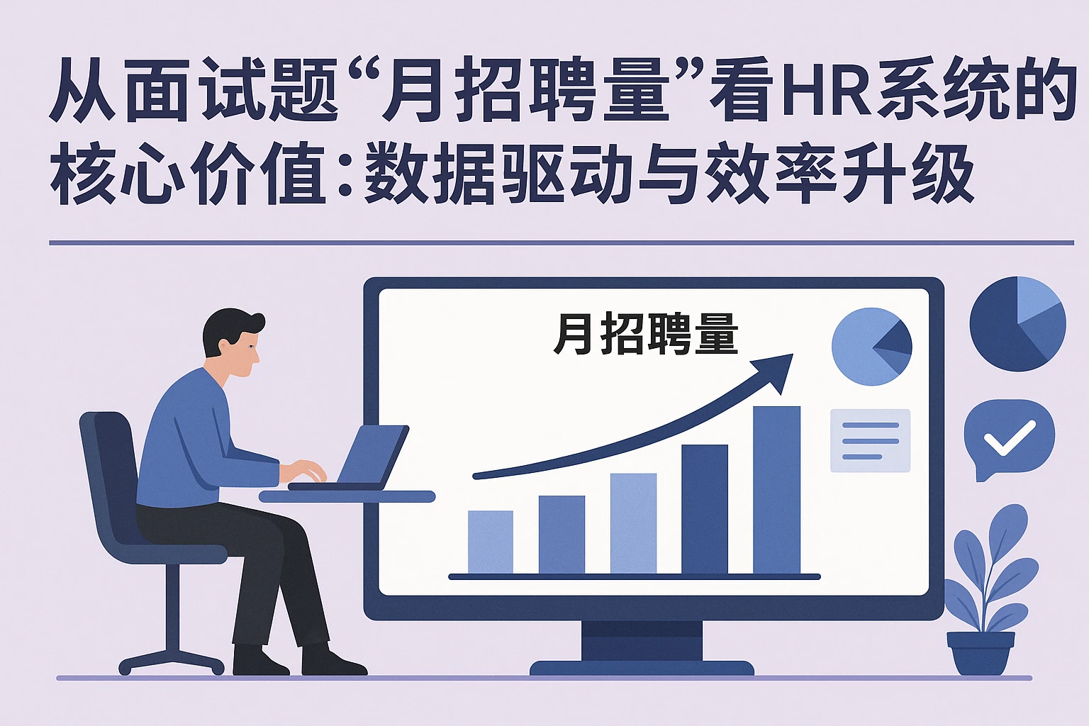 从面试题“月招聘量”看HR系统的核心价值：数据驱动与效率升级