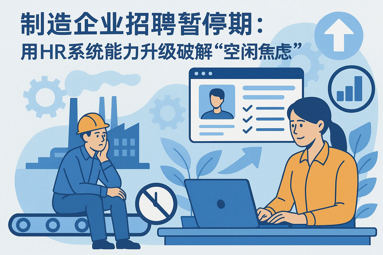 制造企业招聘暂停期：用HR系统能力升级破解“空闲焦虑”