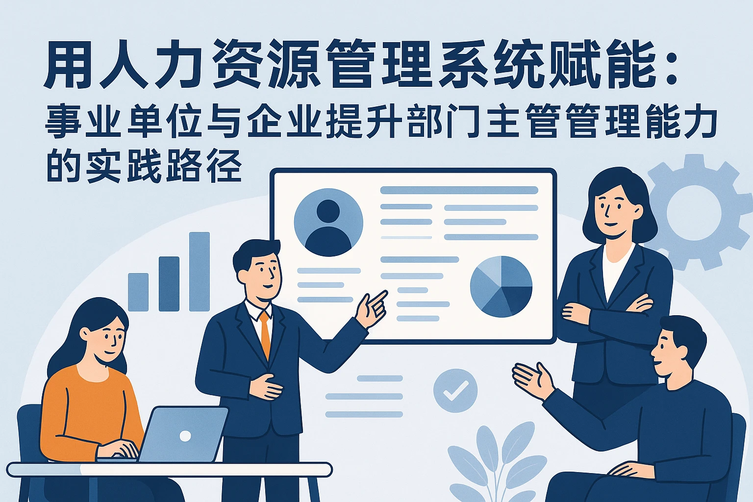 用人力资源管理系统赋能：事业单位与企业提升部门主管管理能力的实践路径