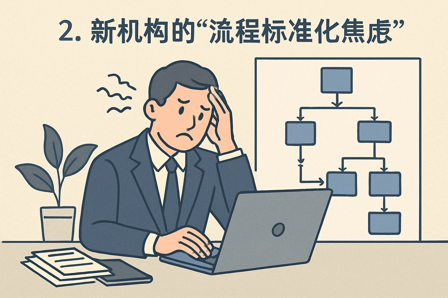 2. 新机构的“流程标准化焦虑”