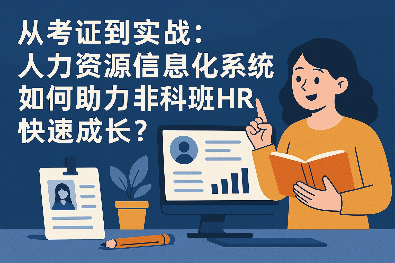 从考证到实战：人力资源信息化系统如何助力非科班HR快速成长？