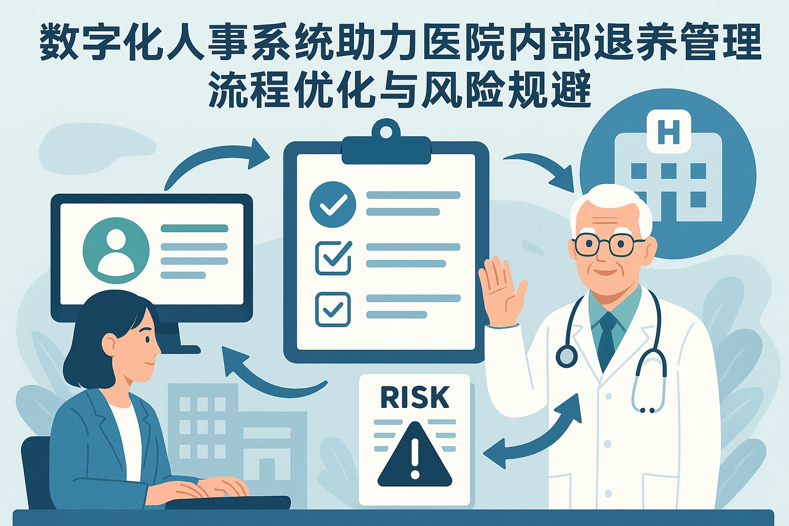 数字化人事系统助力医院内部退养管理：流程优化与风险规避