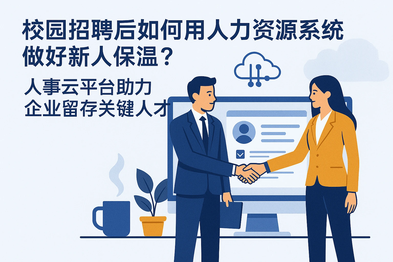 校园招聘后如何用人力资源系统做好新人保温？人事云平台助力企业留存关键人才