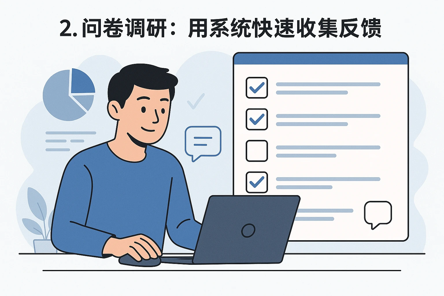 2. 问卷调研：用系统快速收集反馈