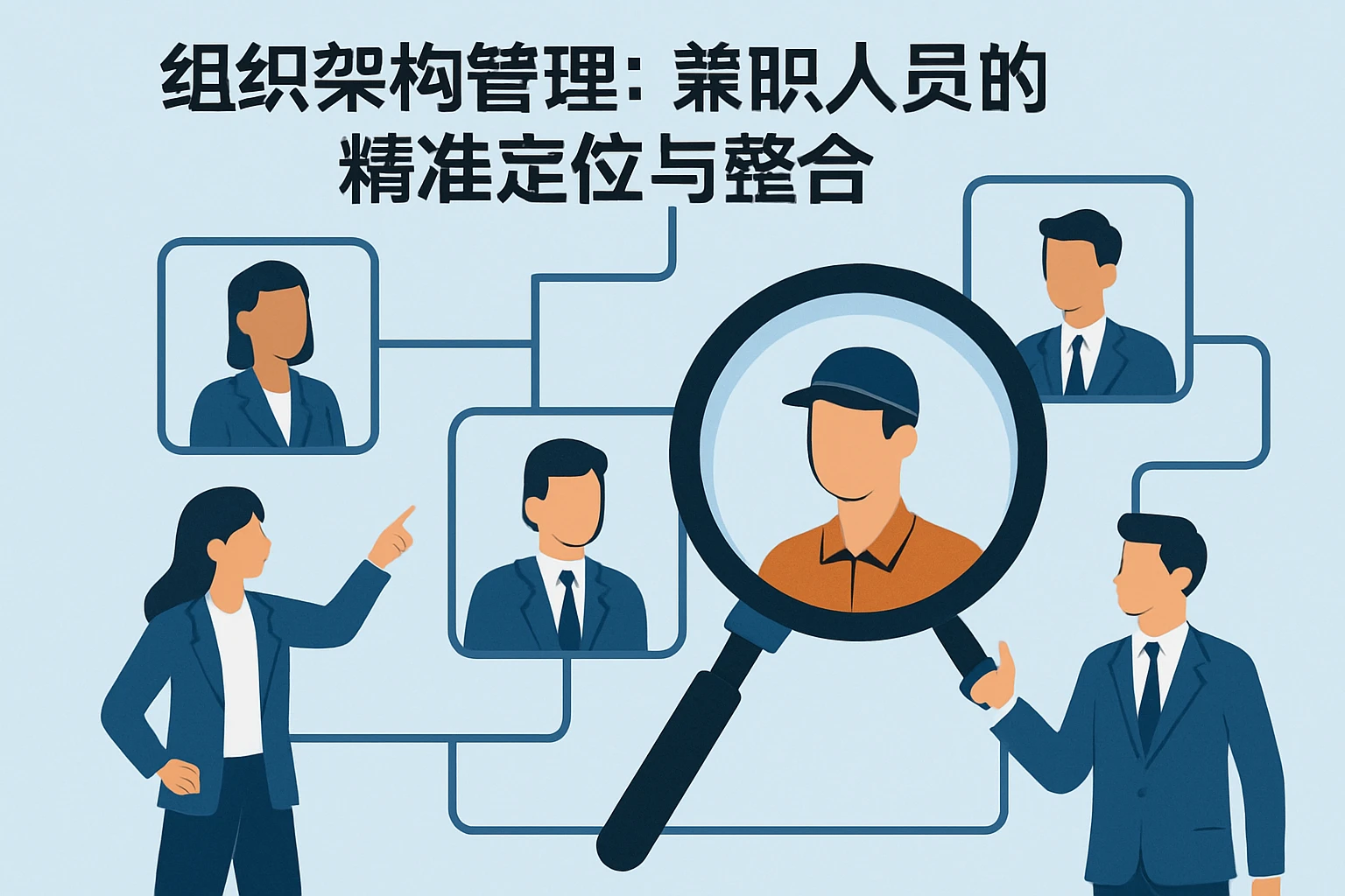2. 组织架构管理：兼职人员的精准定位与整合