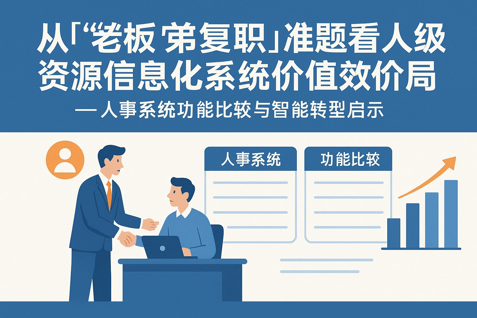 从“老板弟弟复职”难题看人力资源信息化系统的价值——人事系统功能比较与智能转型启示