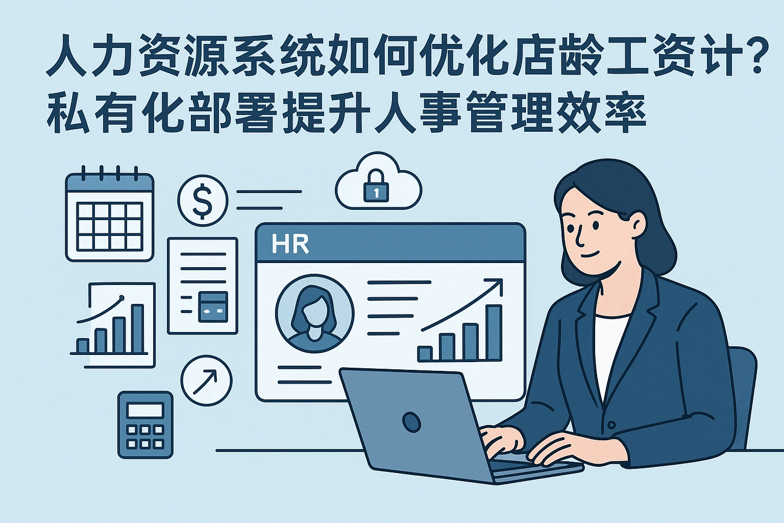 人力资源系统如何优化店龄工资计算？私有化部署提升人事管理效率