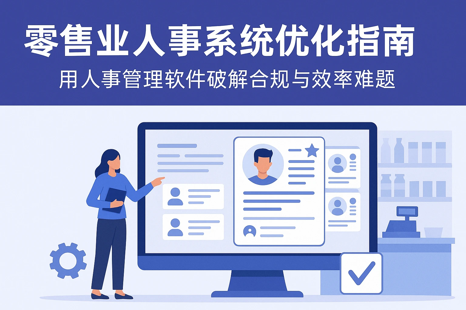 零售业人事系统优化指南：用人事管理软件破解合规与效率难题