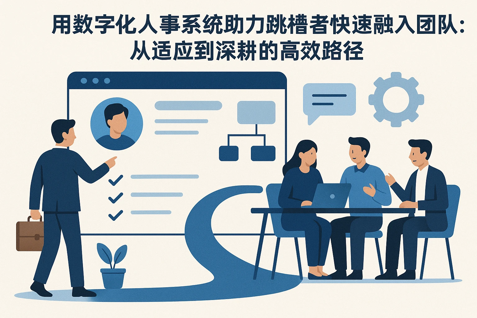 用数字化人事系统助力跳槽者快速融入团队：从适应到深耕的高效路径