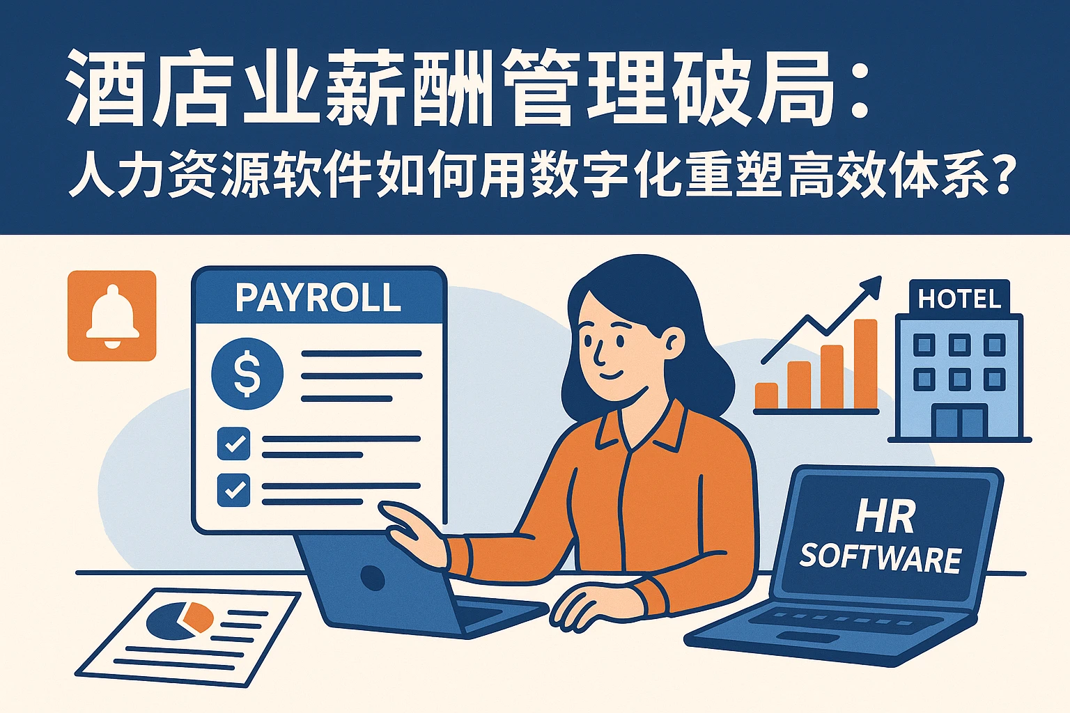 酒店业薪酬管理破局：人力资源软件如何用数字化重塑高效体系？