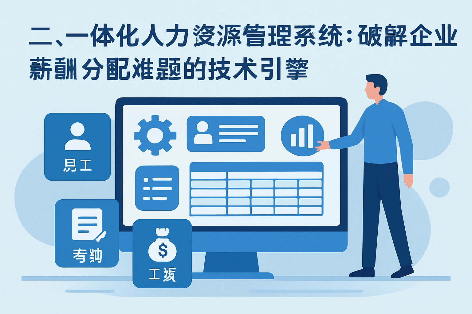 二、一体化人力资源管理系统：破解企业薪酬分配难题的技术引擎