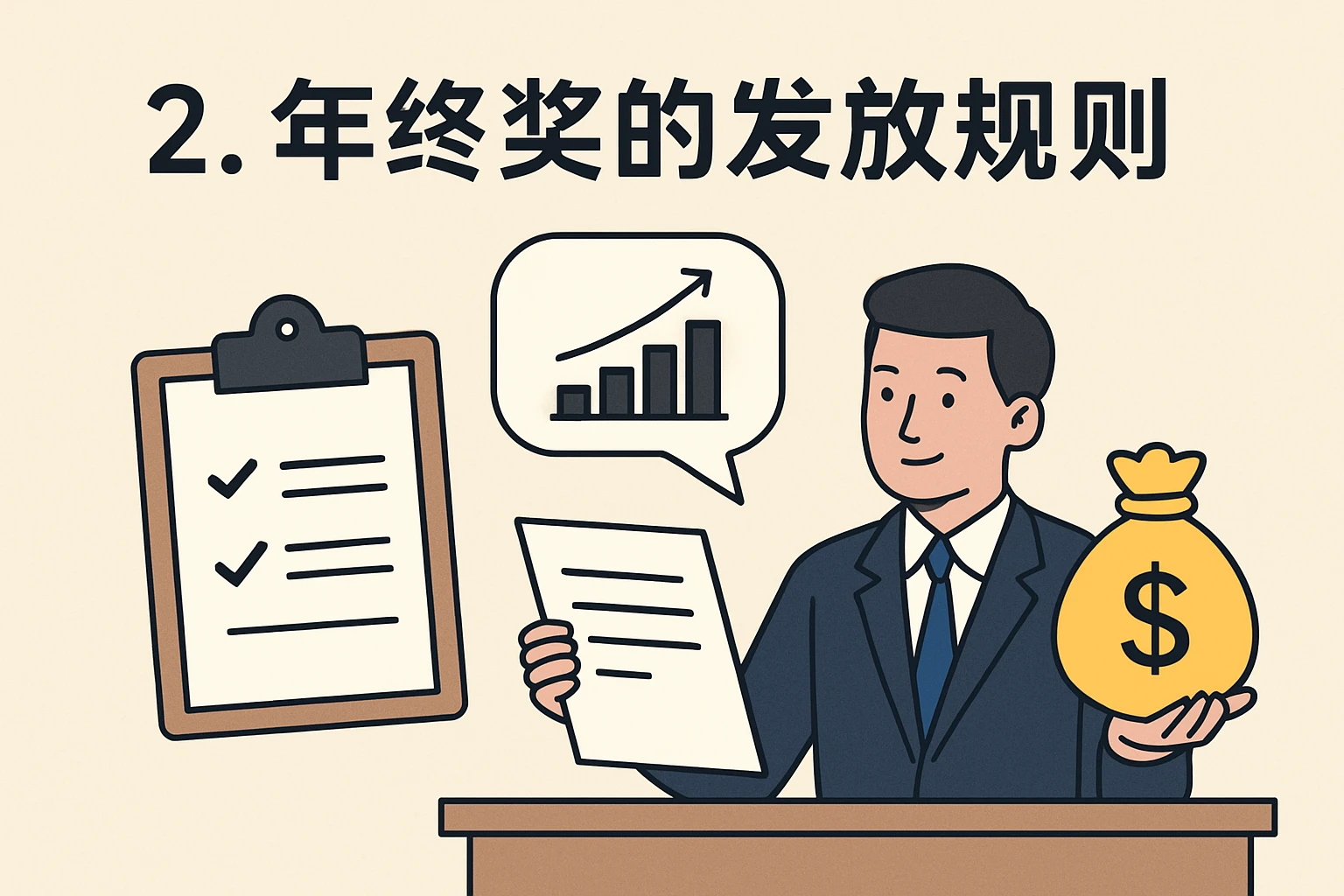 2. 年终奖的发放规则