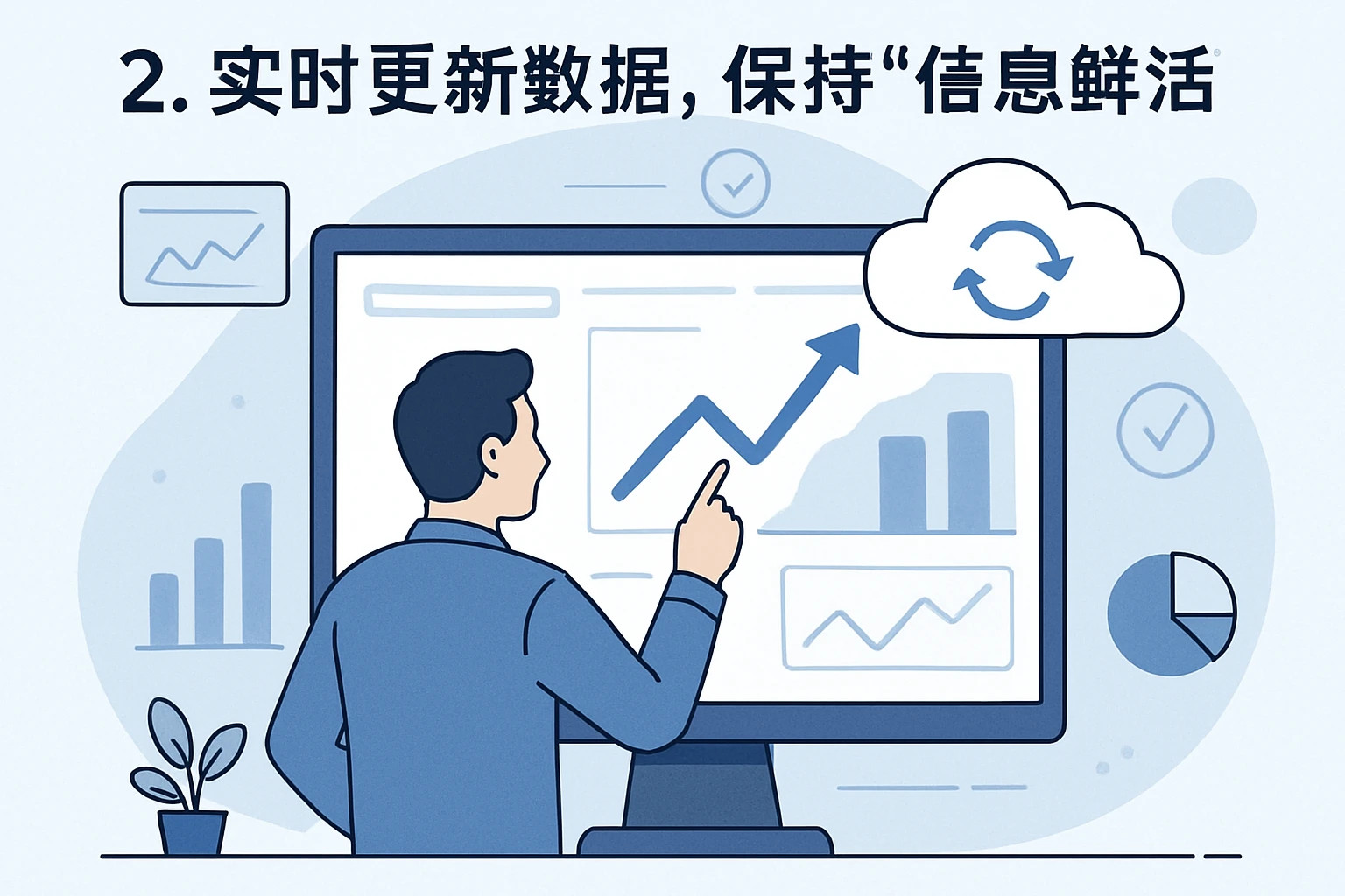 2. 实时更新数据，保持“信息鲜活”