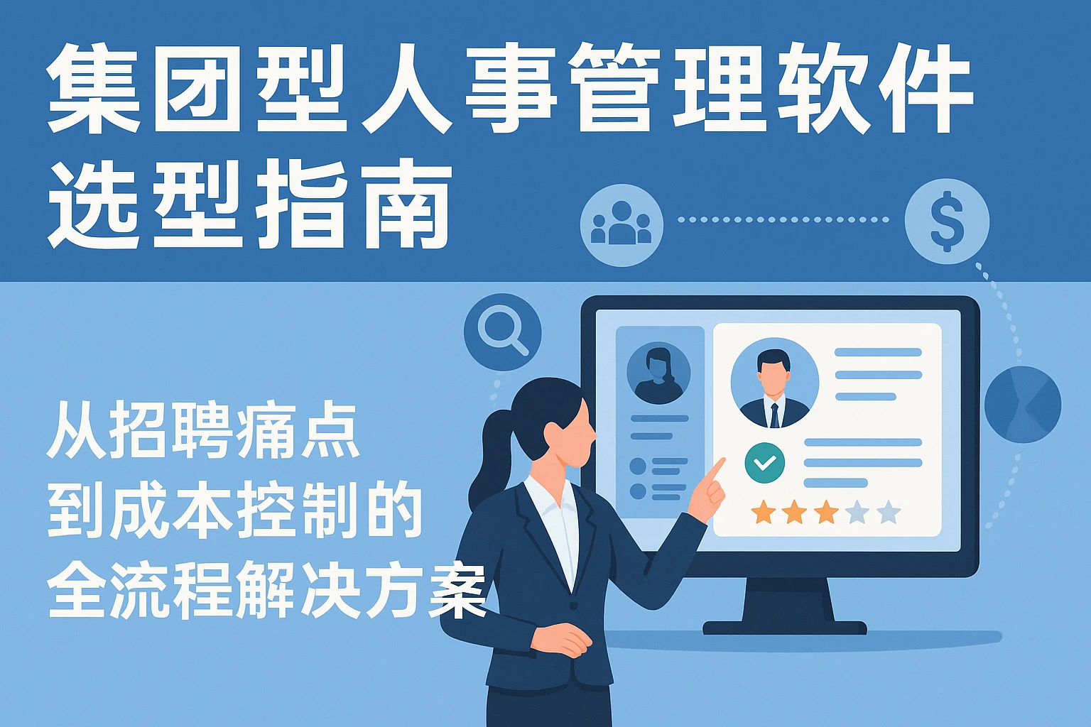 集团型人事管理软件选型指南：从招聘痛点到成本控制的全流程解决方案