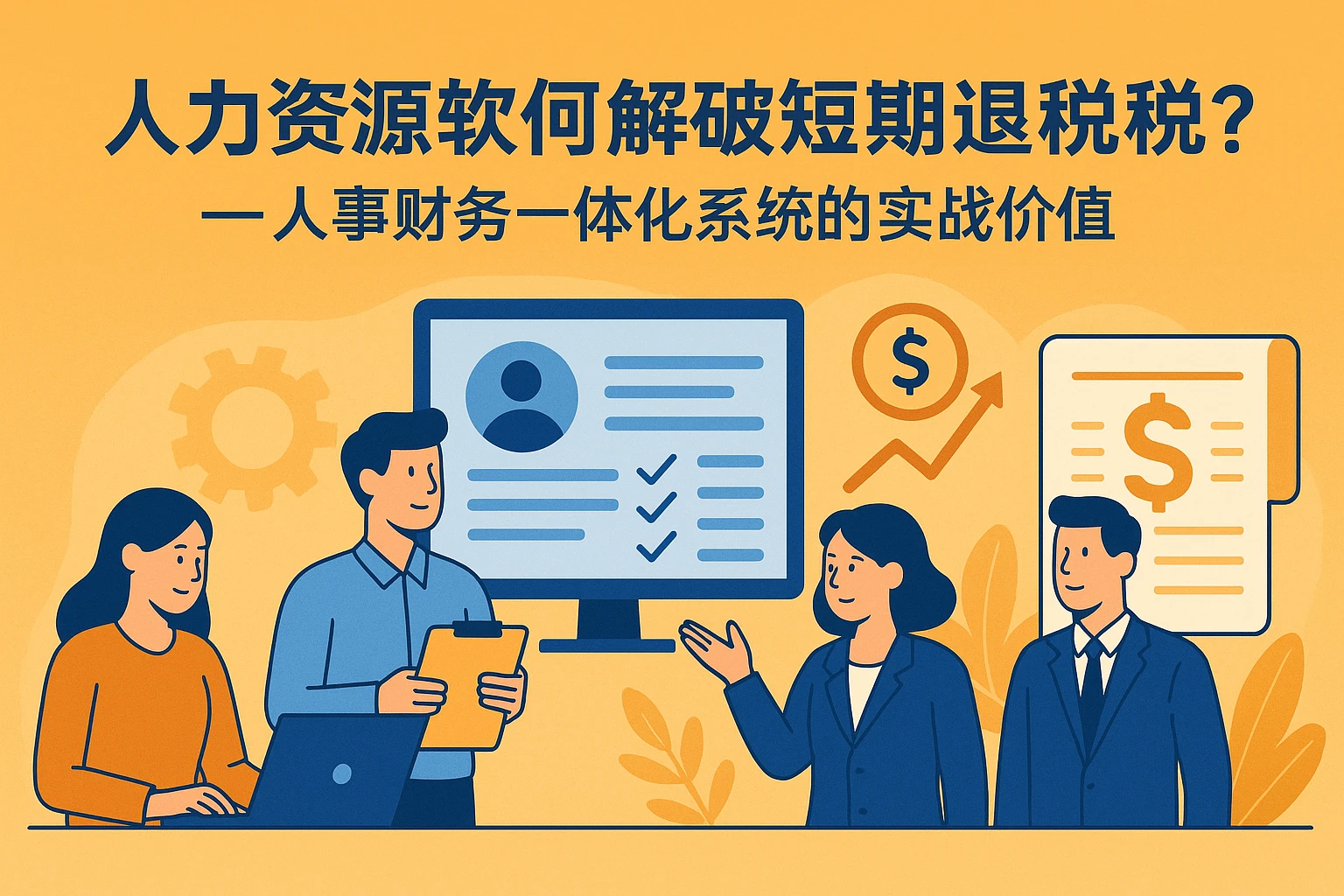 人力资源软件如何破解短期实习报酬扣税难题？——人事财务一体化系统的实战价值