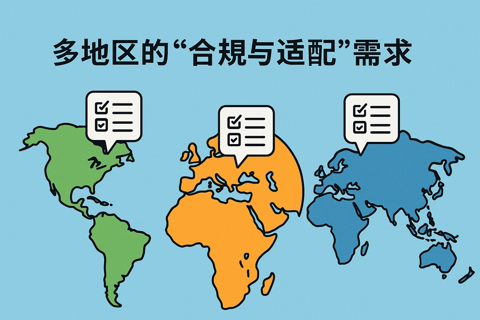 2. 多地区的“合规与适配”需求