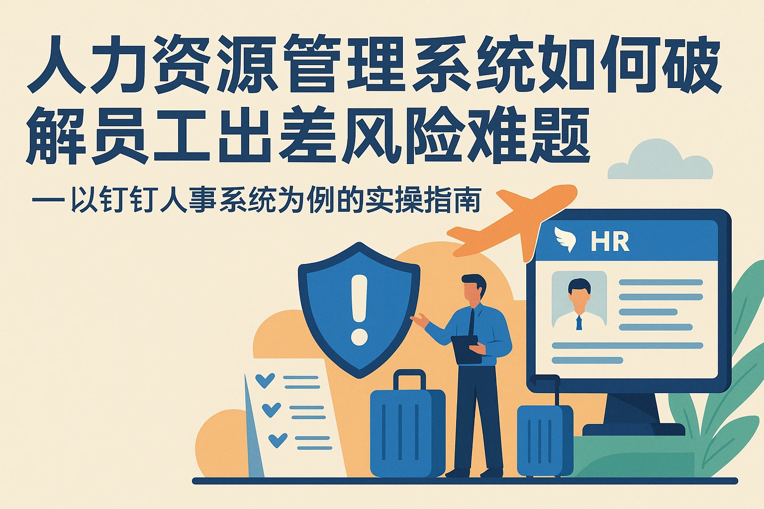 人力资源管理系统如何破解员工出差风险难题——以钉钉人事系统为例的实操指南