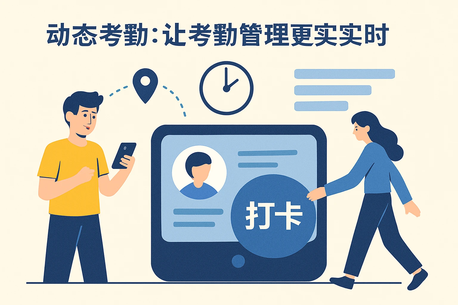 2. 动态考勤：让考勤管理更实时
