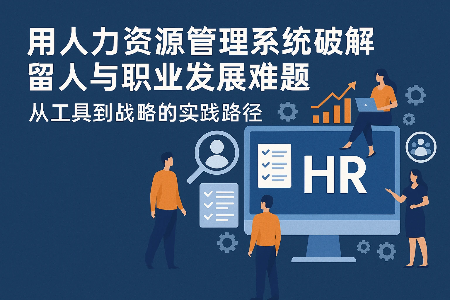 用人力资源管理系统破解留人与职业发展难题：从工具到战略的实践路径