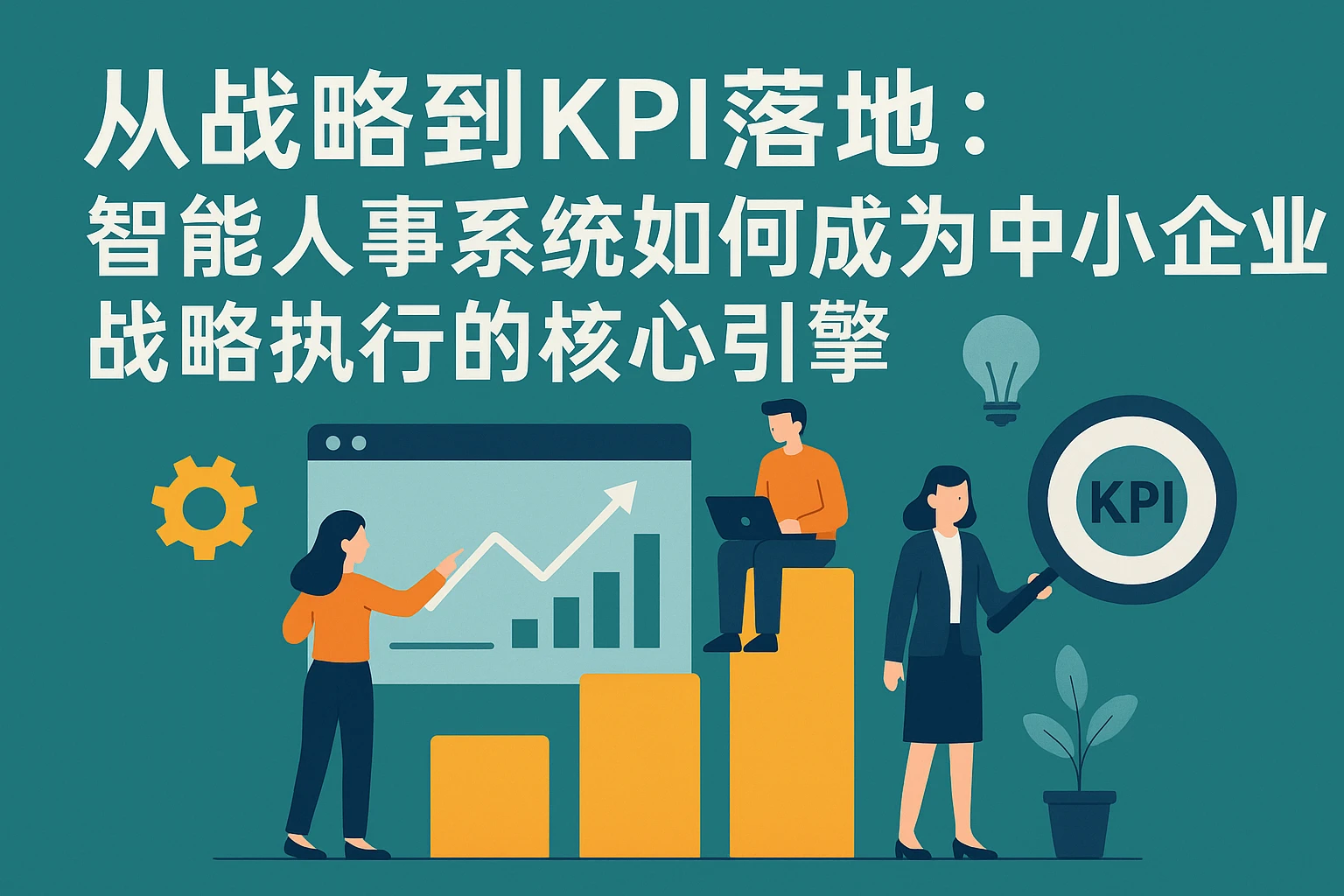 从战略到KPI落地：智能人事系统如何成为中小企业战略执行的核心引擎