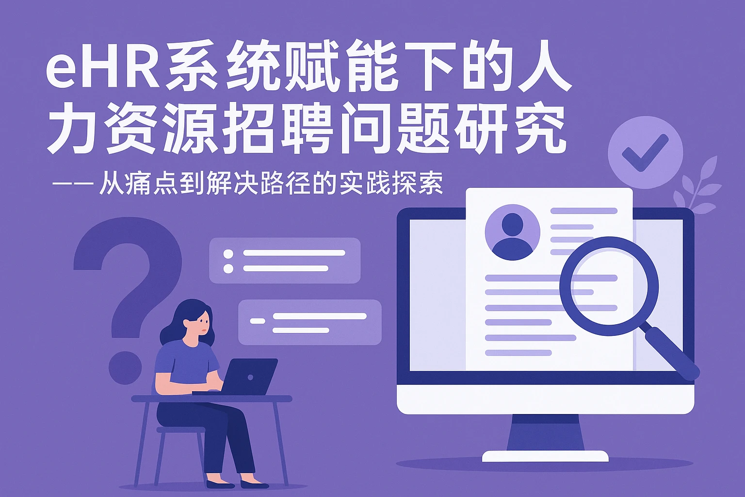 eHR系统赋能下的人力资源招聘问题研究——从痛点到解决路径的实践探索