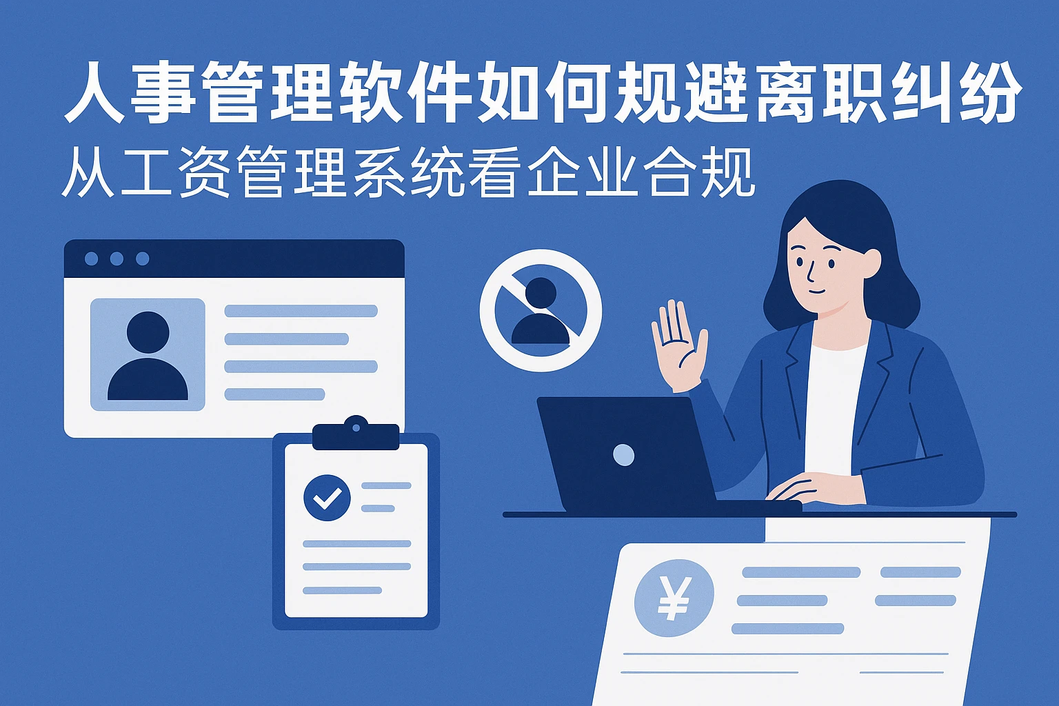 人事管理软件如何规避离职纠纷？从工资管理系统看企业合规