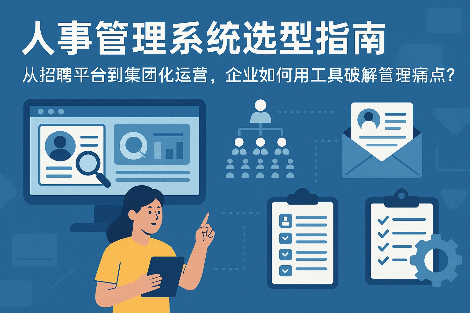 人事管理系统选型指南：从招聘平台到集团化运营，企业如何用工具破解管理痛点？