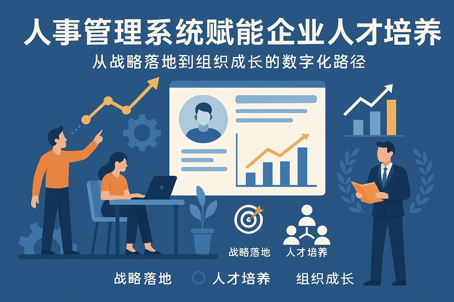 人事管理系统赋能企业人才培养：从战略落地到组织成长的数字化路径