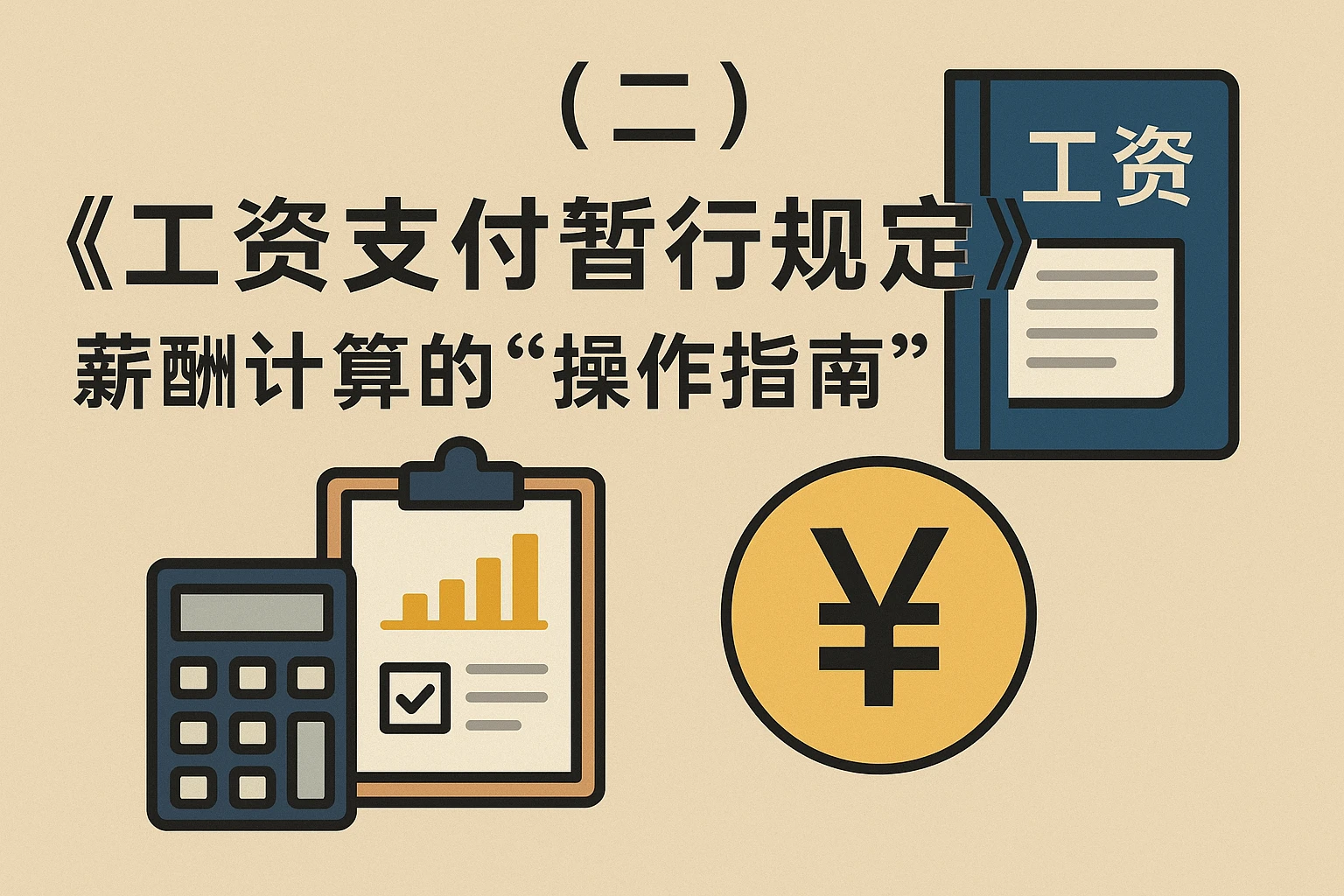 （二）《工资支付暂行规定》：薪酬计算的“操作指南”