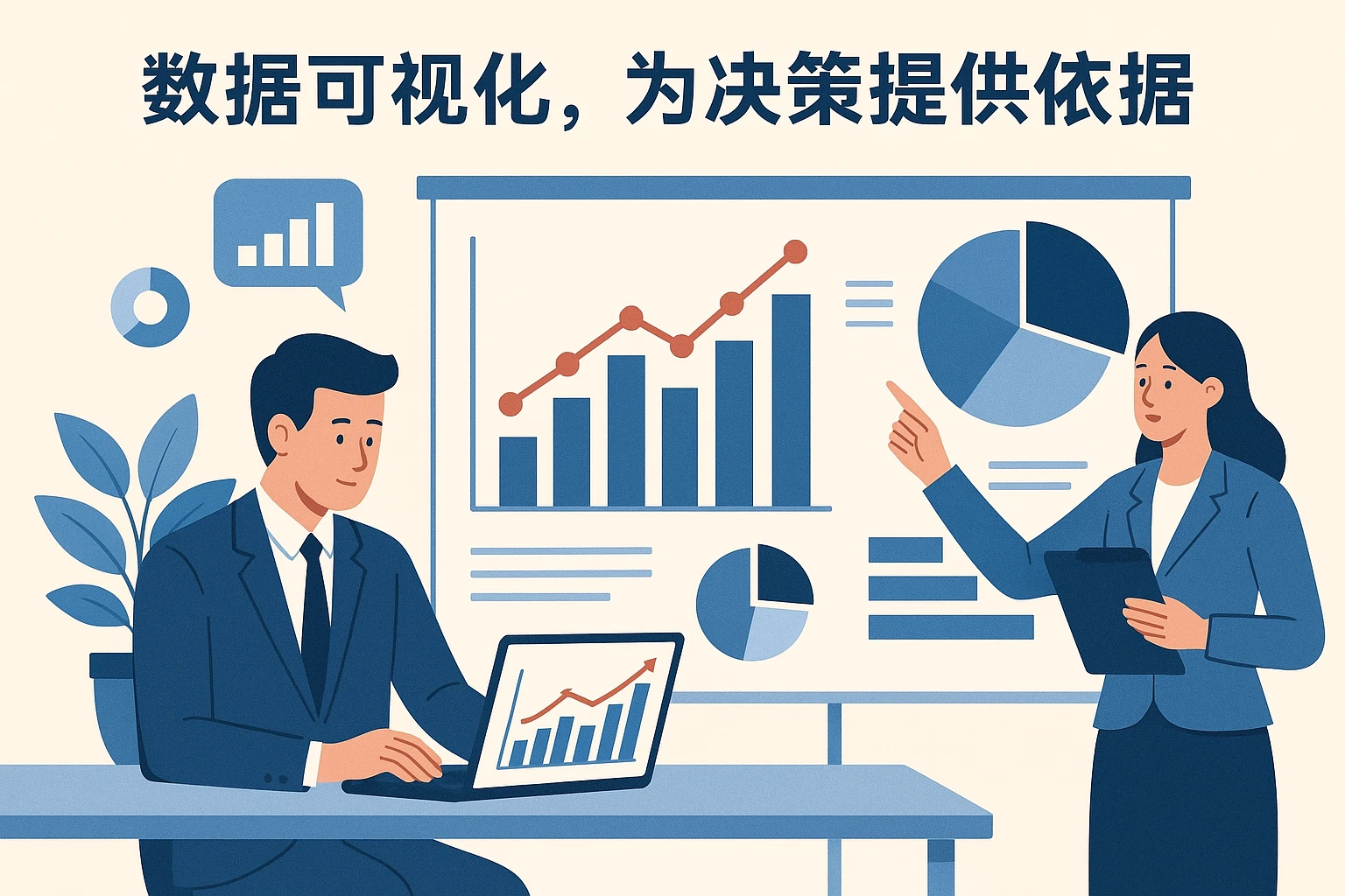 2. 数据可视化，为决策提供依据