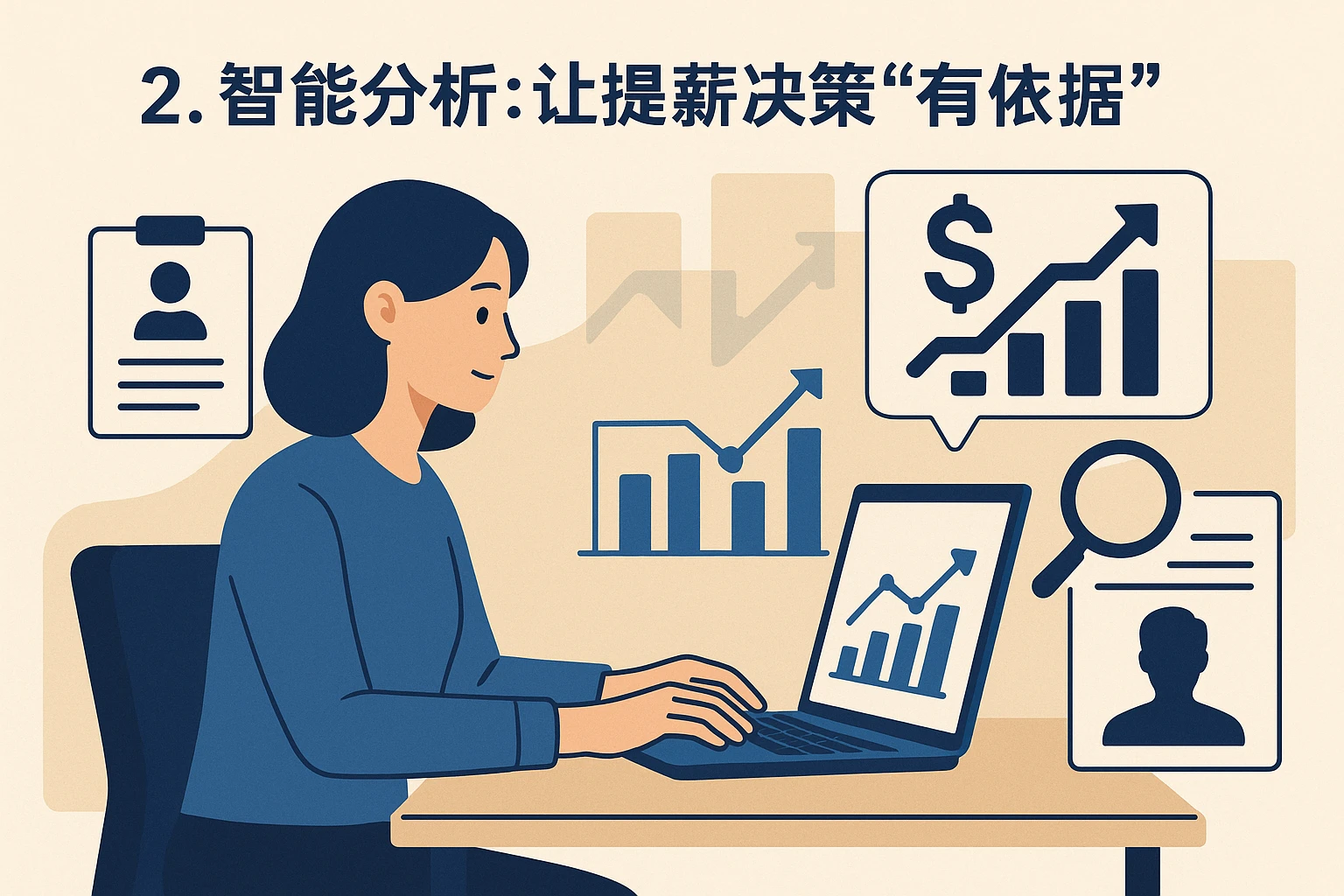 2. 智能分析：让提薪决策“有依据”