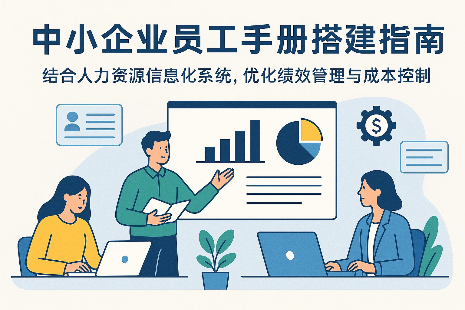 中小企业员工手册搭建指南：结合人力资源信息化系统优化绩效管理与成本控制