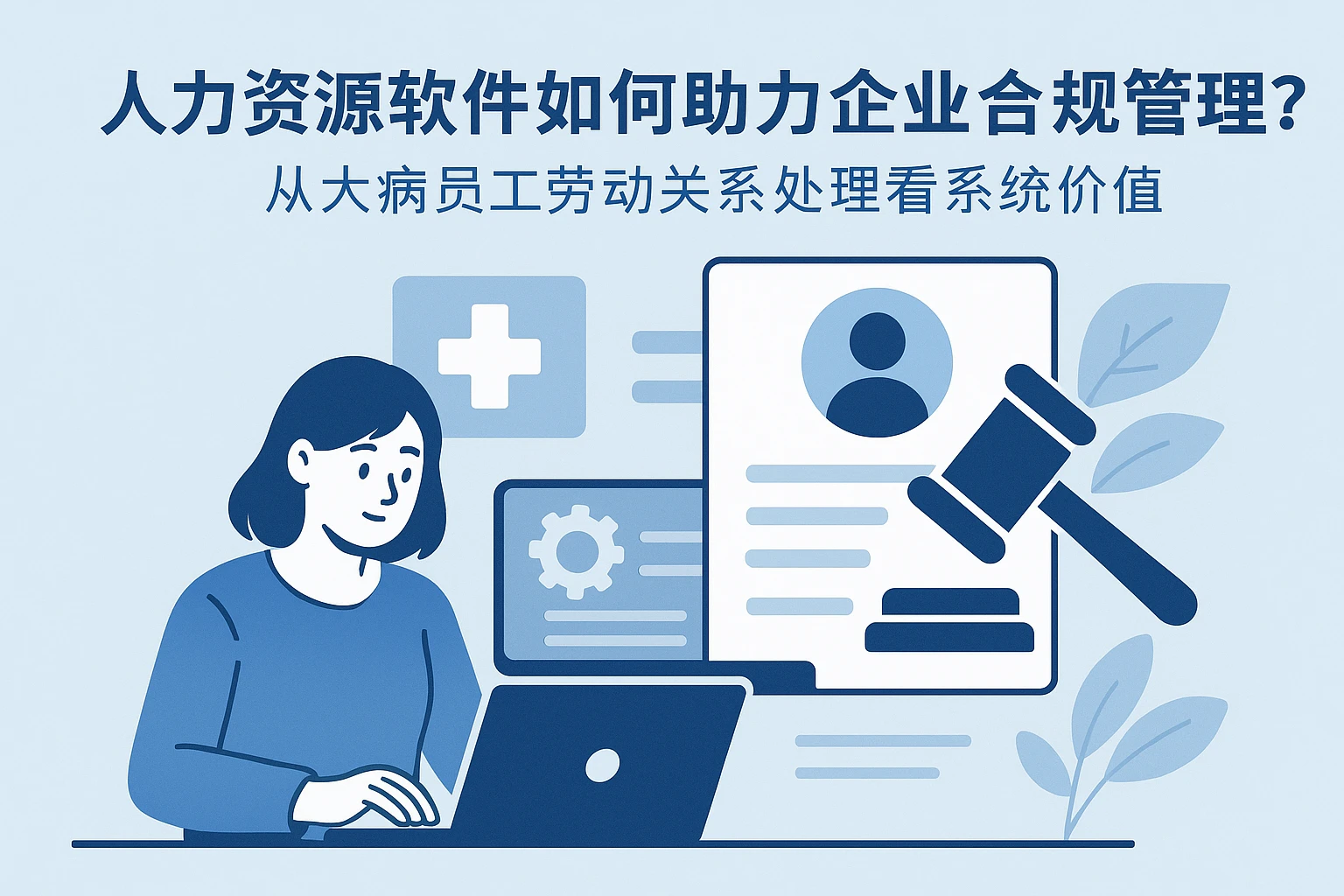 人力资源软件如何助力企业合规管理？从大病员工劳动关系处理看系统价值