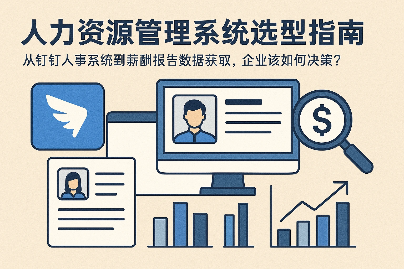 人力资源管理系统选型指南：从钉钉人事系统到薪酬报告数据获取，企业该如何决策？