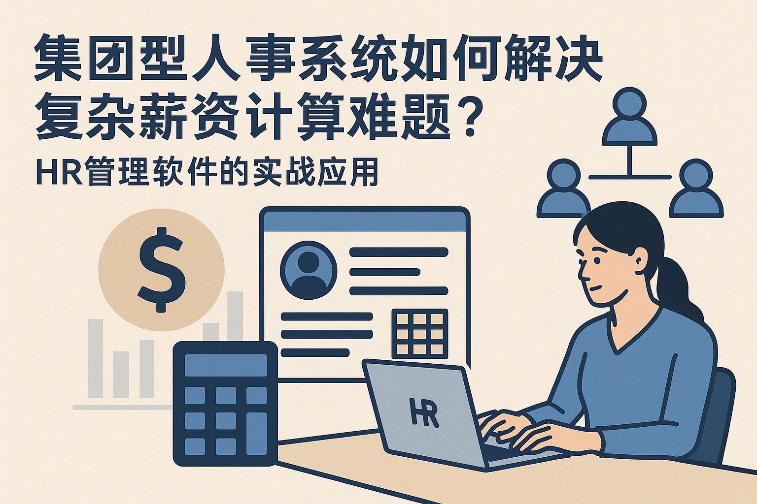 集团型人事系统如何解决复杂薪资计算难题？HR管理软件的实战应用