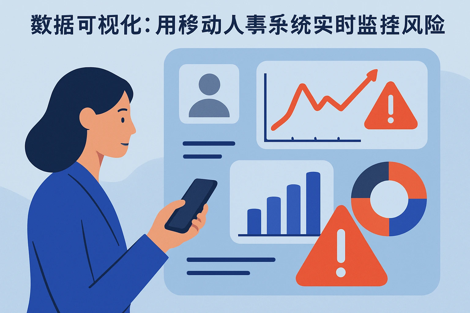2. 数据可视化：用移动人事系统实时监控风险
