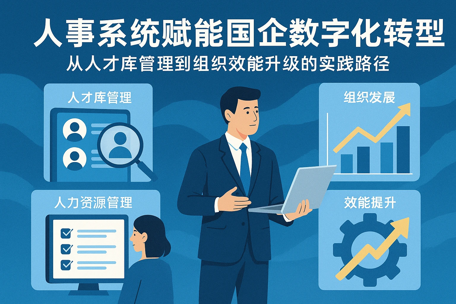 人事系统赋能国企数字化转型：从人才库管理到组织效能升级的实践路径